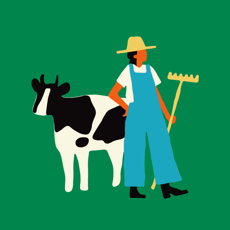Farmer illustration