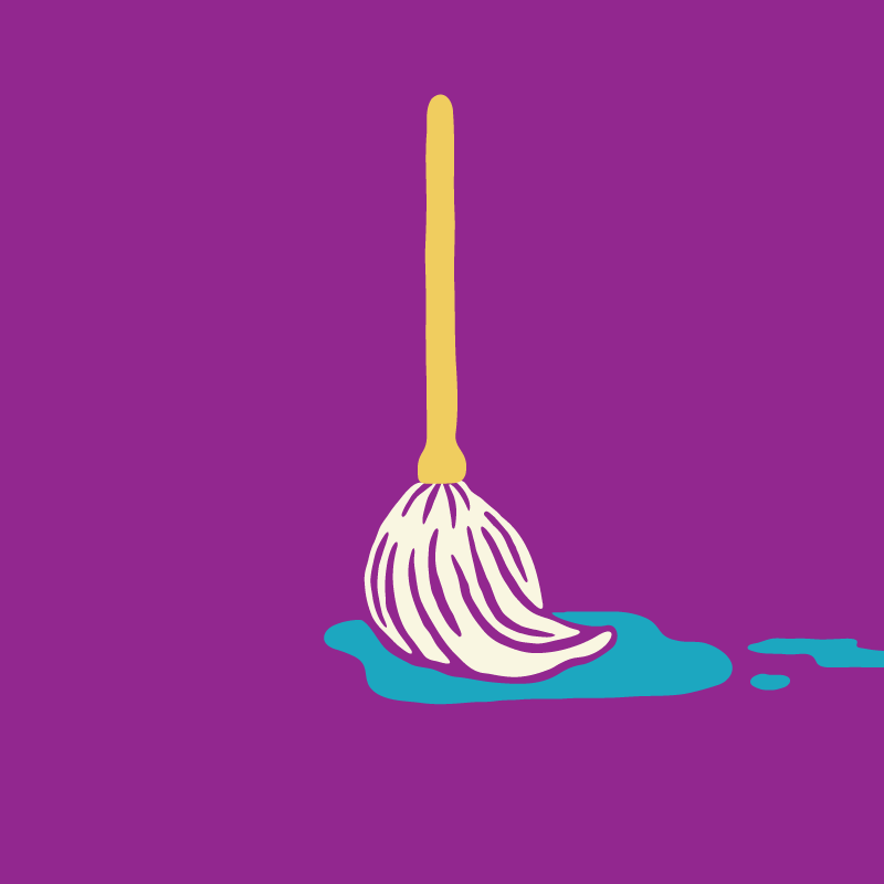 Mop illustration